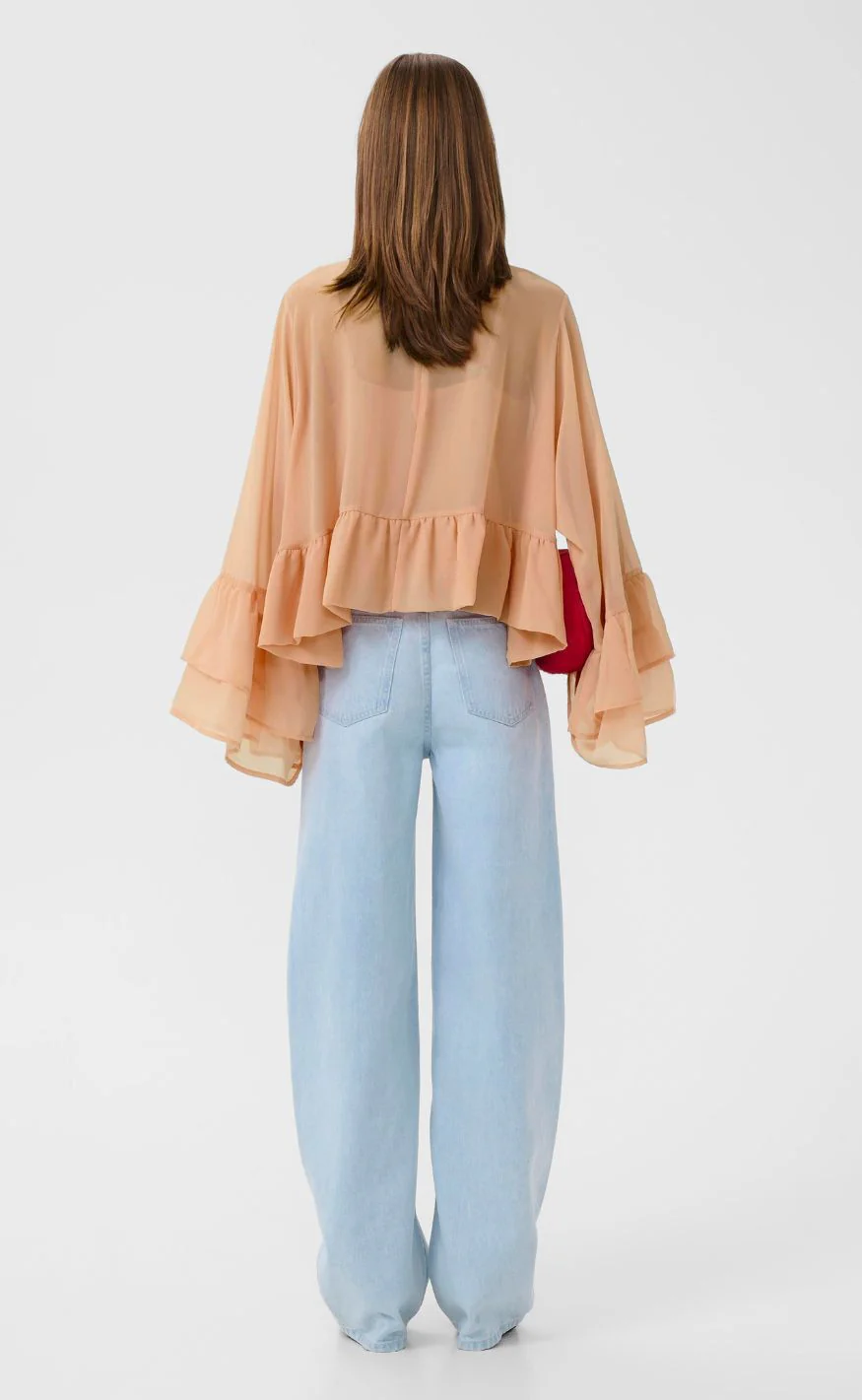 Gestuz Bluse - Chiffany - Maple Sugar - Image 5