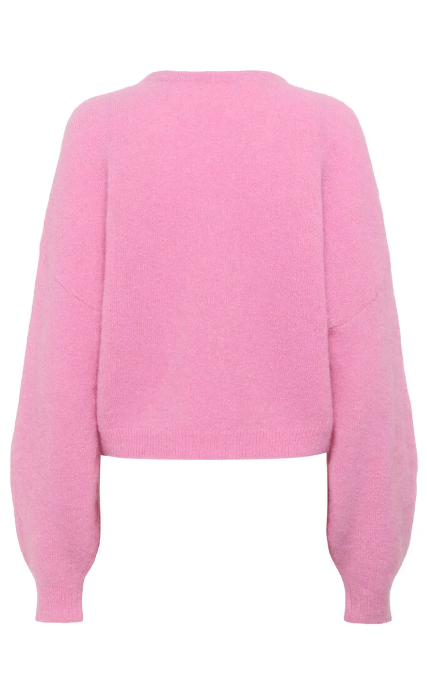 Gestuz Cardigan - Debbie - Begonia Melange - Image 5