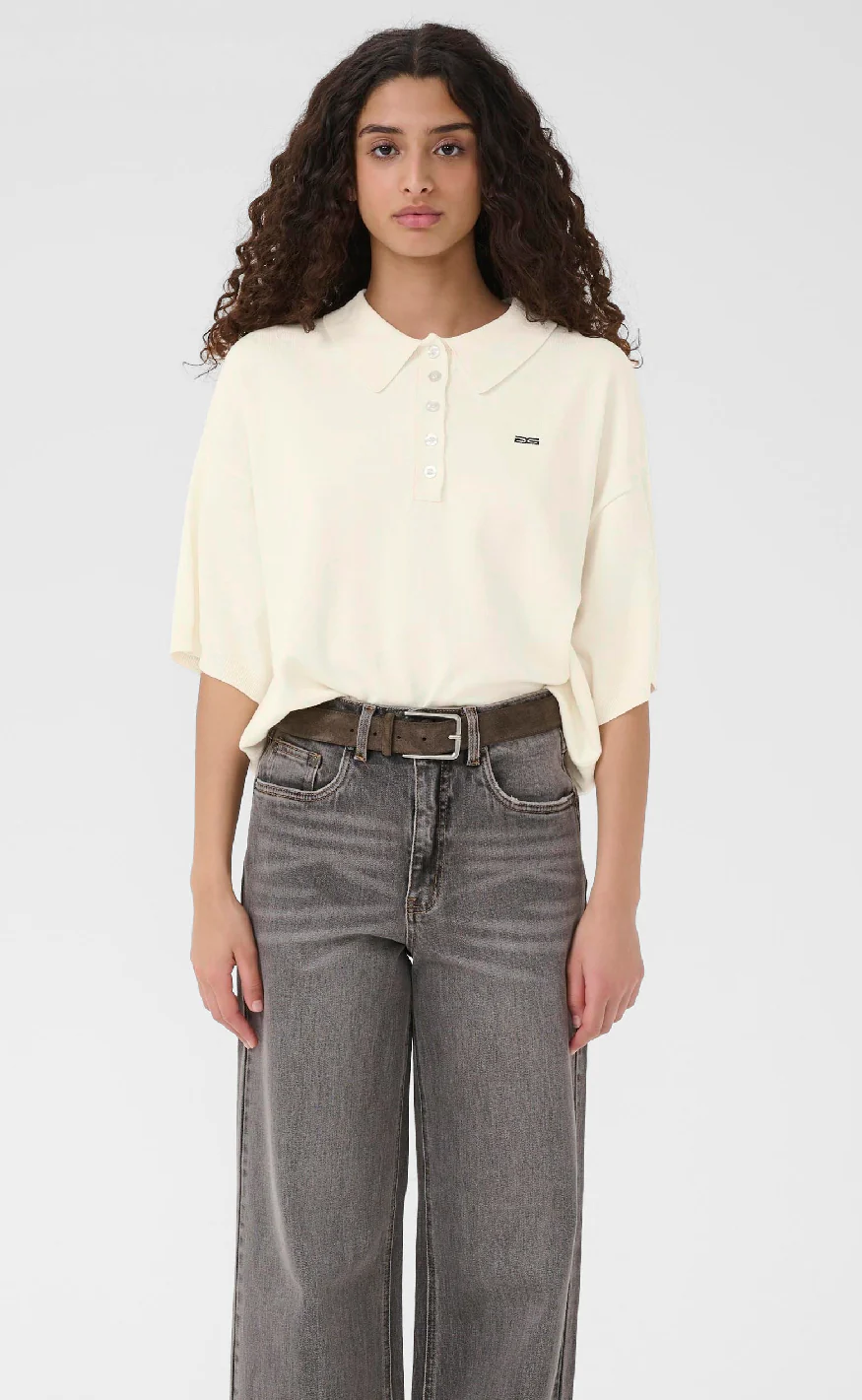 Gestuz Pullover - Talla - Egret - Image 4