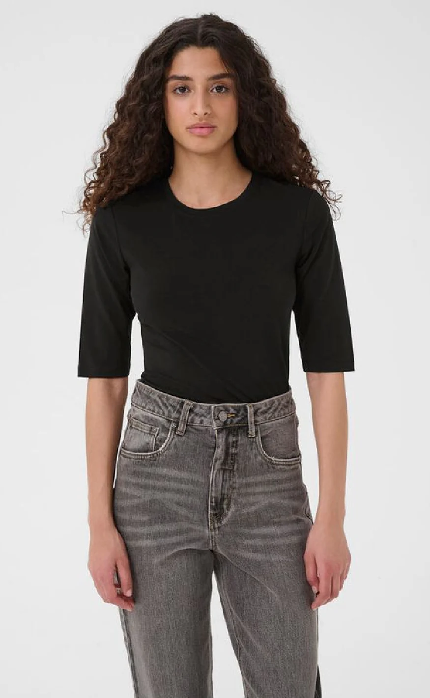 Gestuz T-Shirt - Mida - Black - Image 2