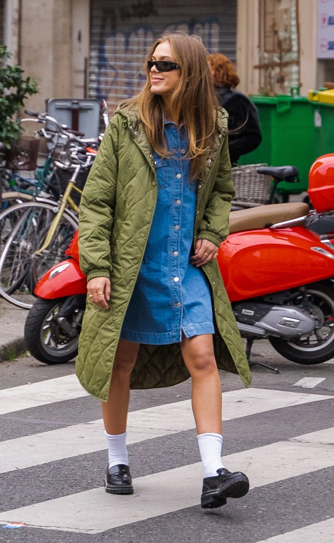Global Funk Kjole - G-Mira - Mid Vintage Blue - Image 6