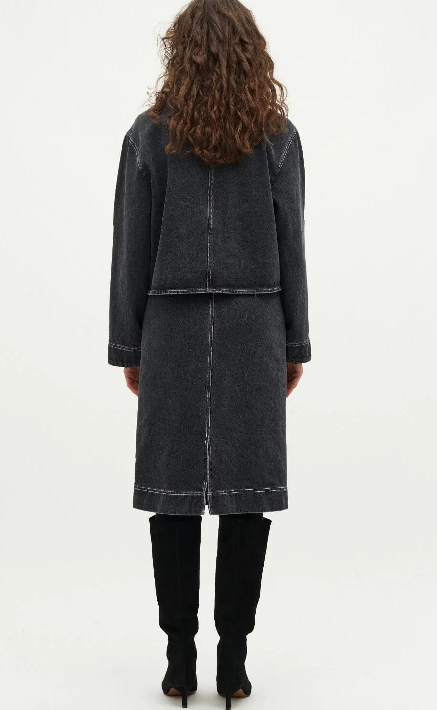 Global Funk Nederdel - Antera-G - Vintage Grey - Image 5