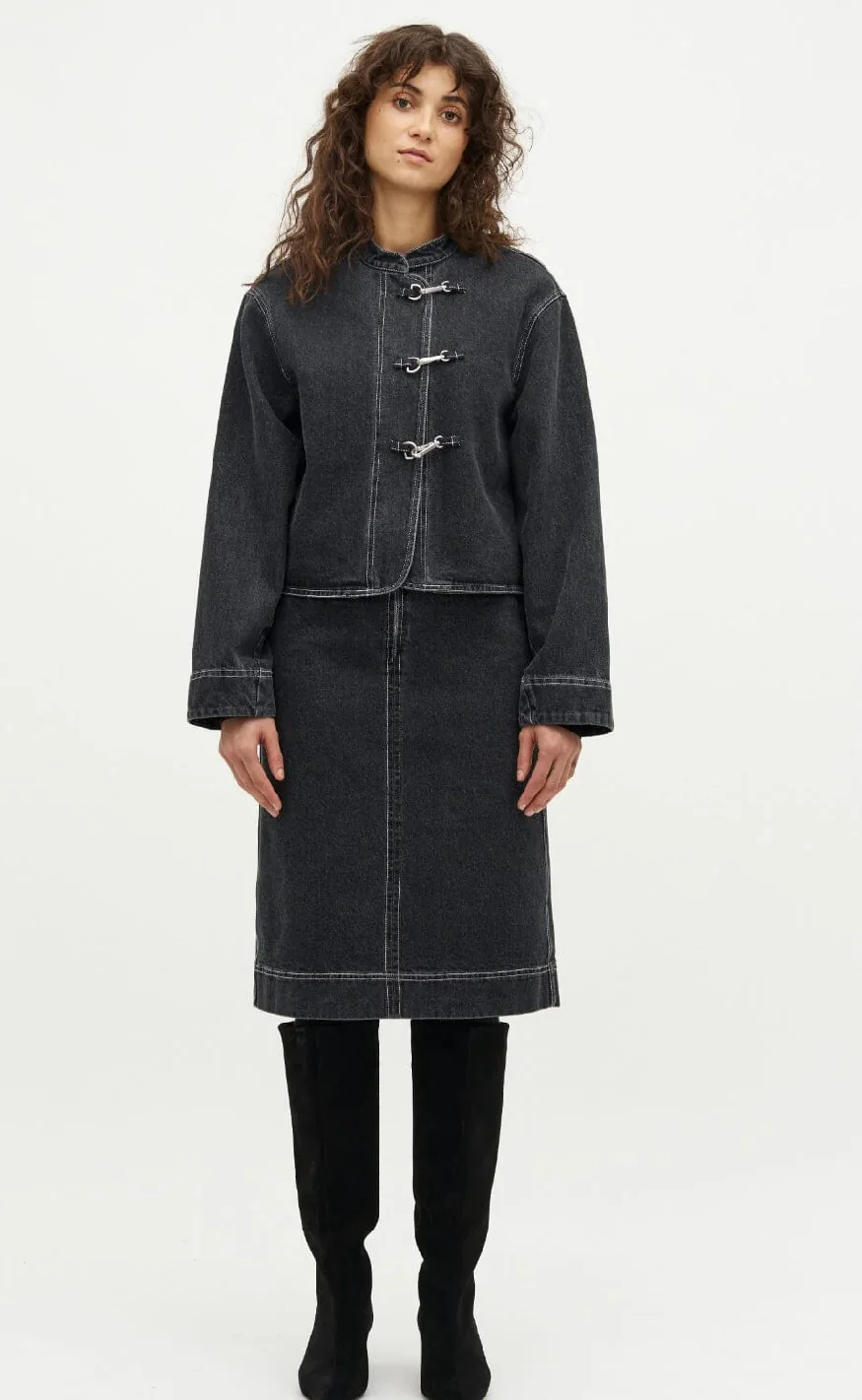 Global Funk Nederdel - Antera-G - Vintage Grey - Image 6