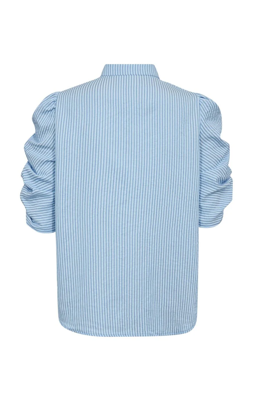 Gossia Bluse - Zabina Ea - Blue Stripes - Image 2