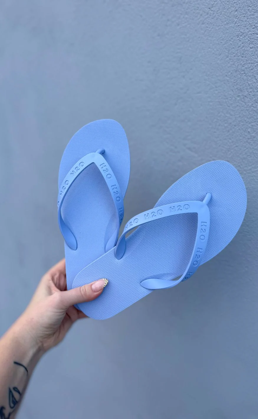 H2O Badesandal - Flip Flop  - Pastel Blue - Image 6