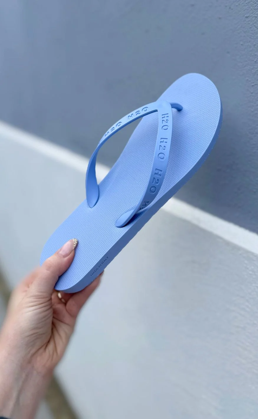 H2O Badesandal - Flip Flop  - Pastel Blue - Image 7