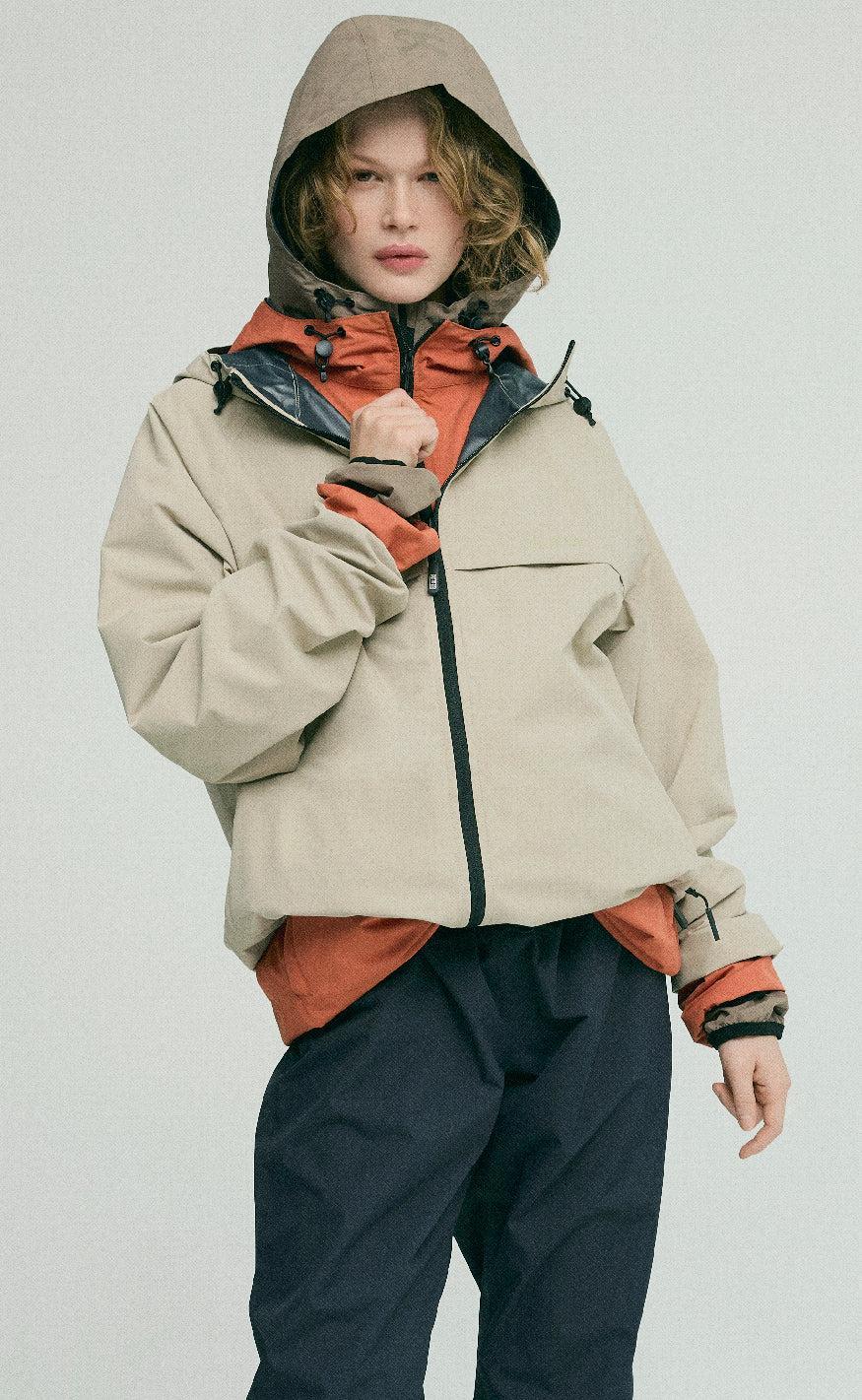 H2O Regnjakke - Rømø Unisex - Warm Grey - Image 11