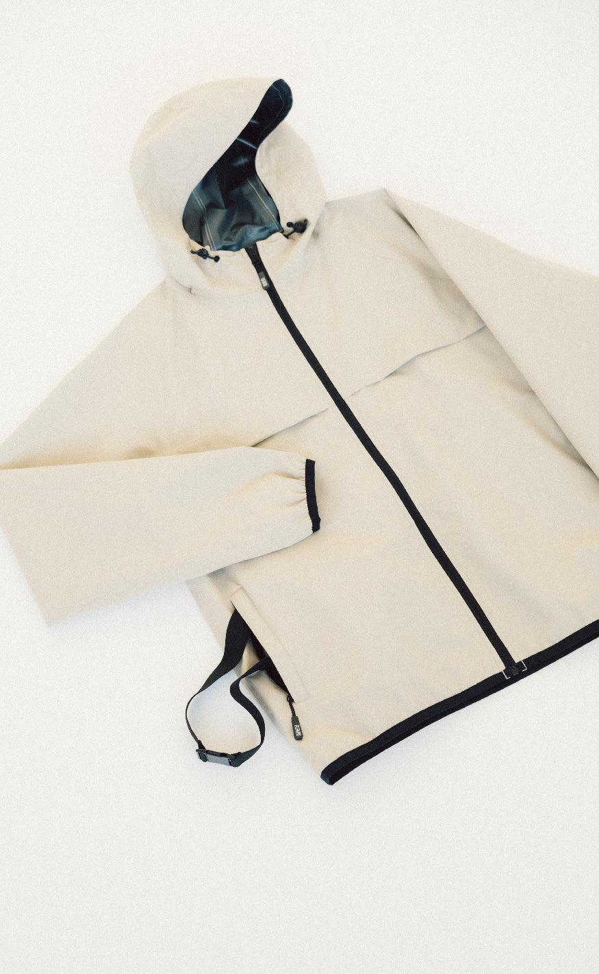 H2O Regnjakke - Rømø Unisex - Warm Grey - Image 8