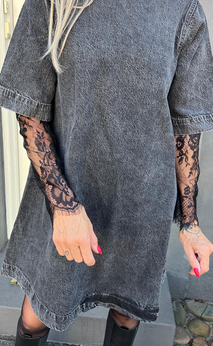 Say INA Copenhagen Bluse - Lissa Lace - Black - Image 3