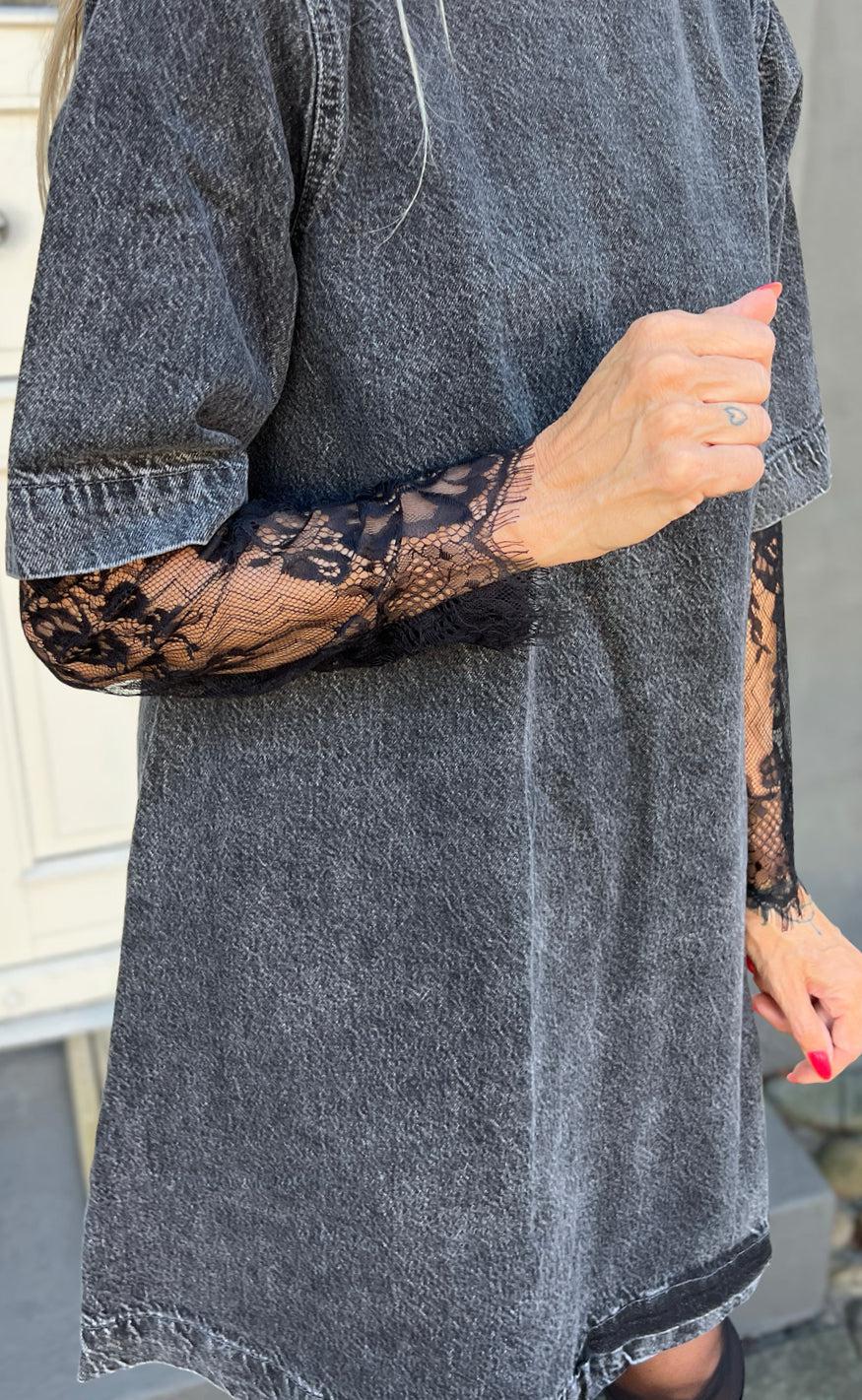 Say INA Copenhagen Bluse - Lissa Lace - Black - Image 8
