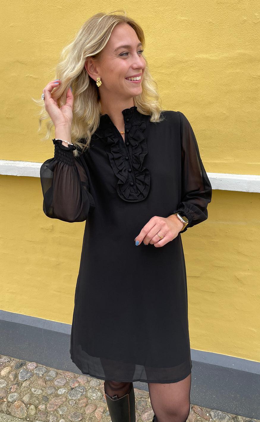 Say INA Copenhagen Kjole - Cami - Black - Image 3
