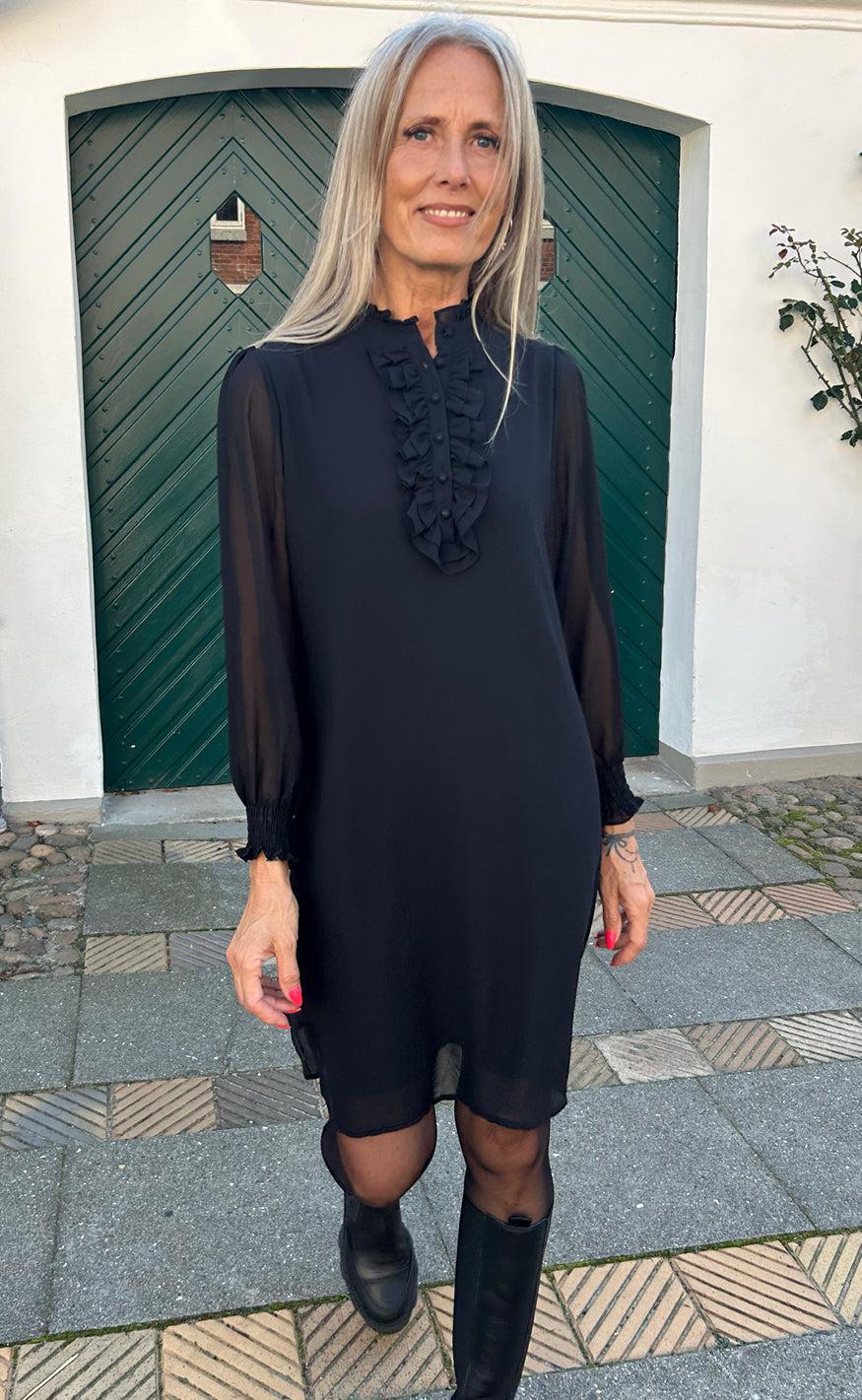 Say INA Copenhagen Kjole - Cami - Black - Image 8
