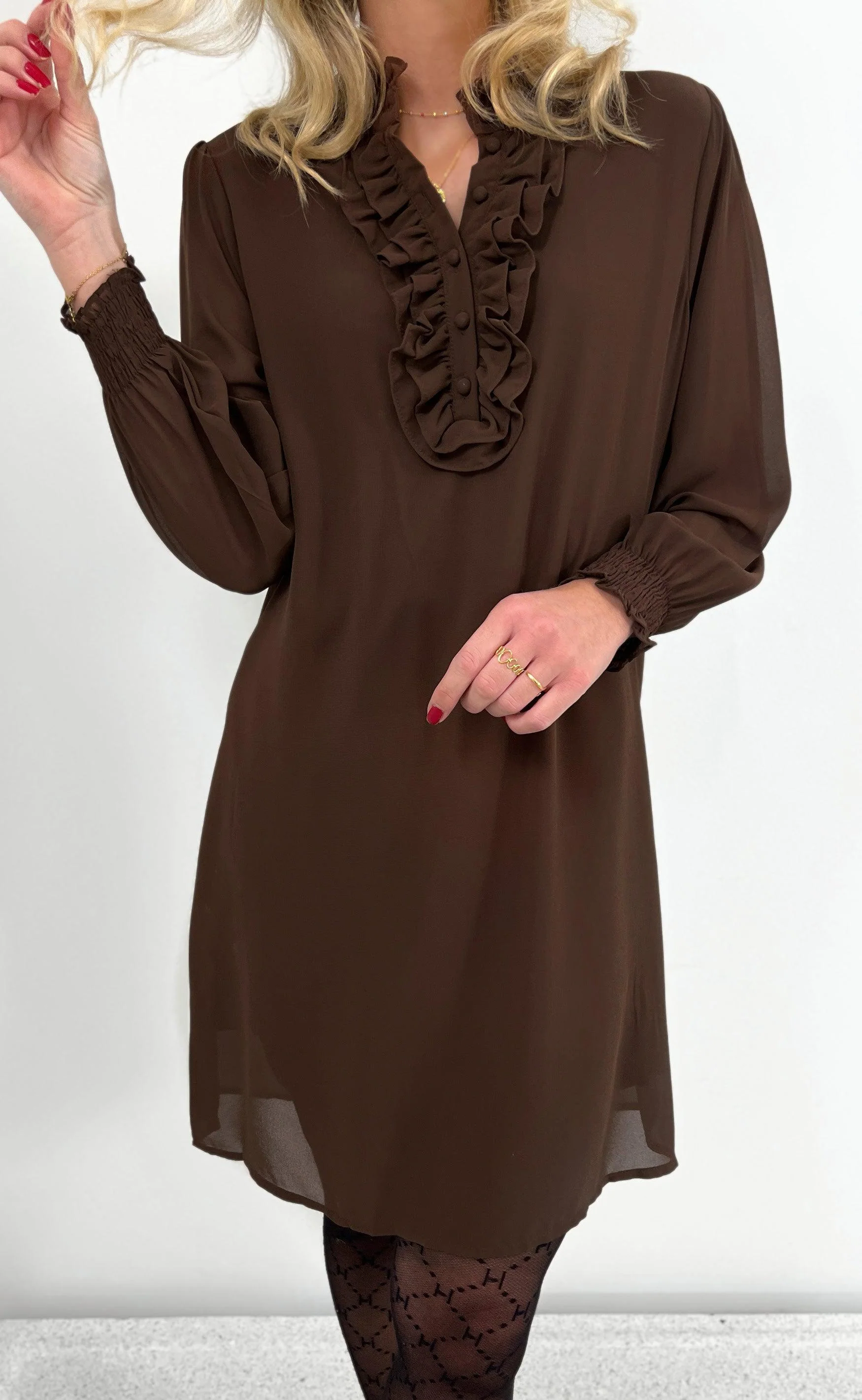 Say INA Copenhagen Kjole - Cami - Chocolate - Image 3