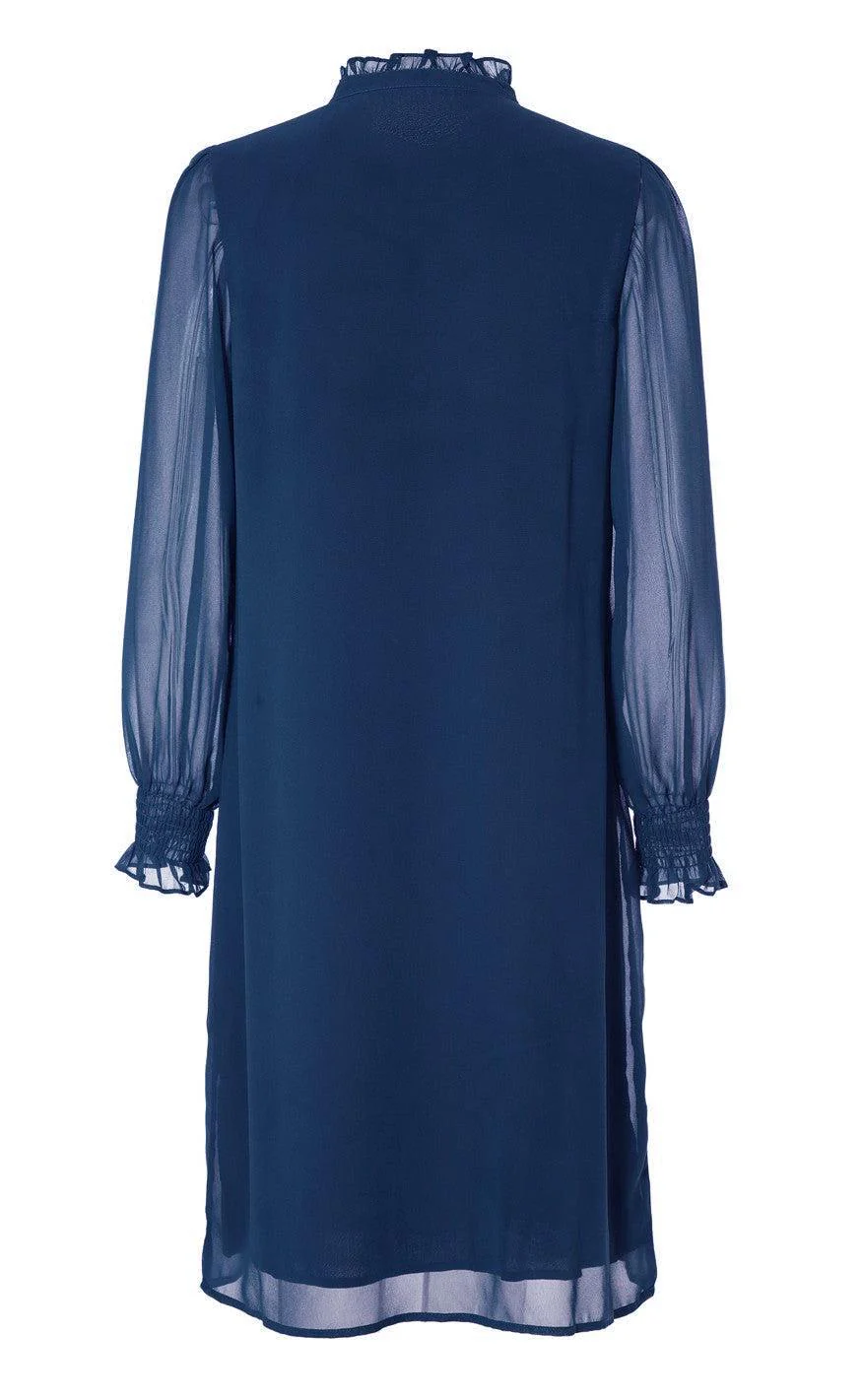 Say INA Copenhagen Kjole - Cami - Navy Blue - Image 4