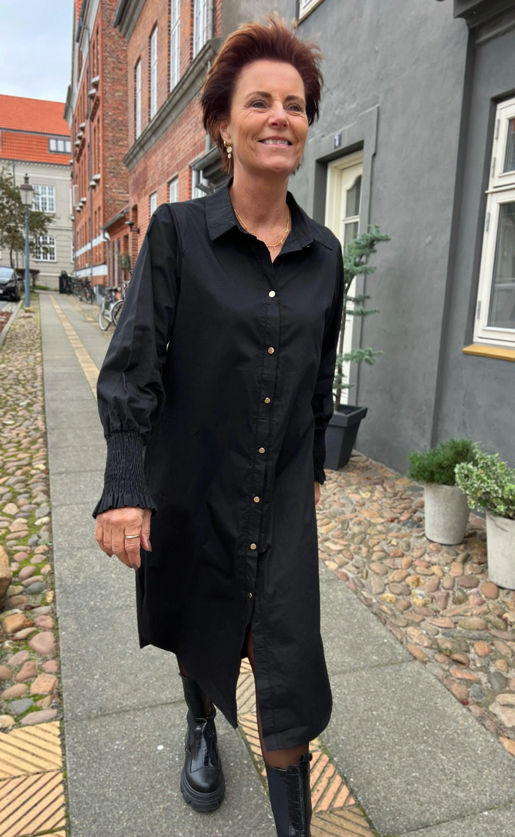 Say INA Copenhagen Kjole - Vera - Black - Image 3