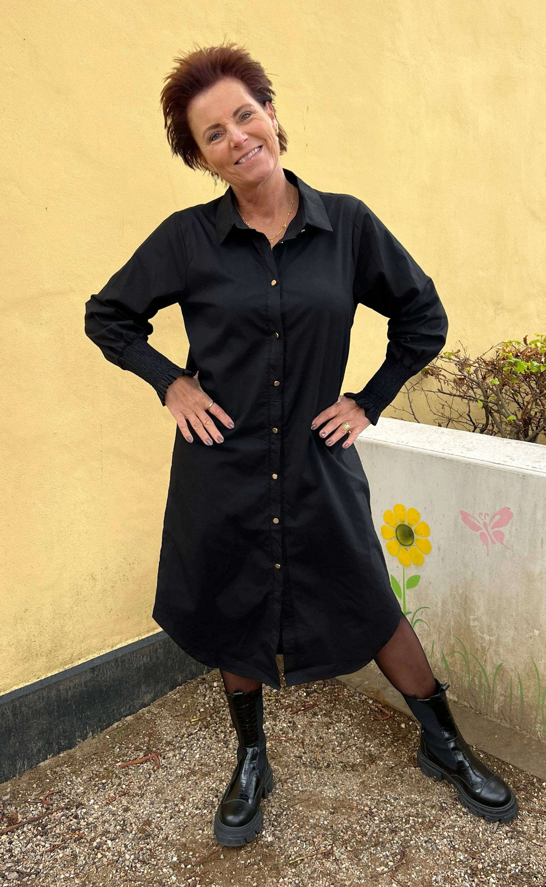 Say INA Copenhagen Kjole - Vera - Black - Image 4