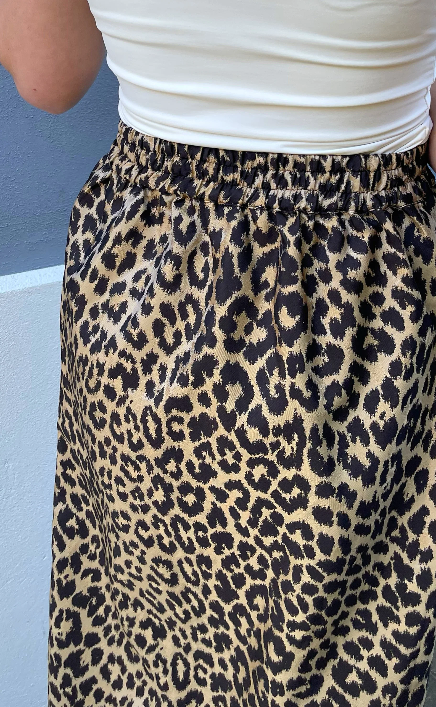 Say INA Copenhagen Nederdel - Patricia - Shiny Leopard - Image 3