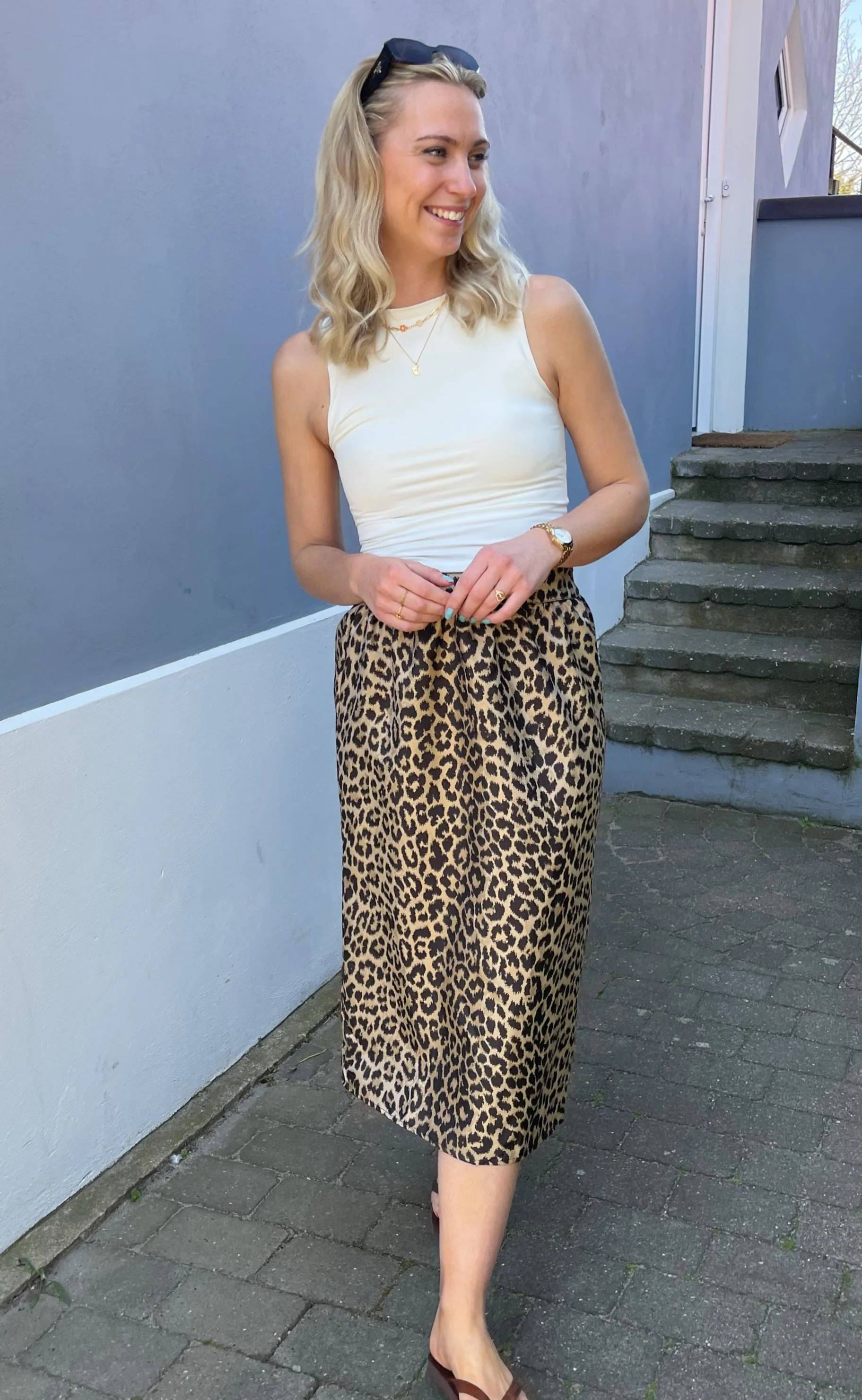 Say INA Copenhagen Nederdel - Patricia - Shiny Leopard - Image 5