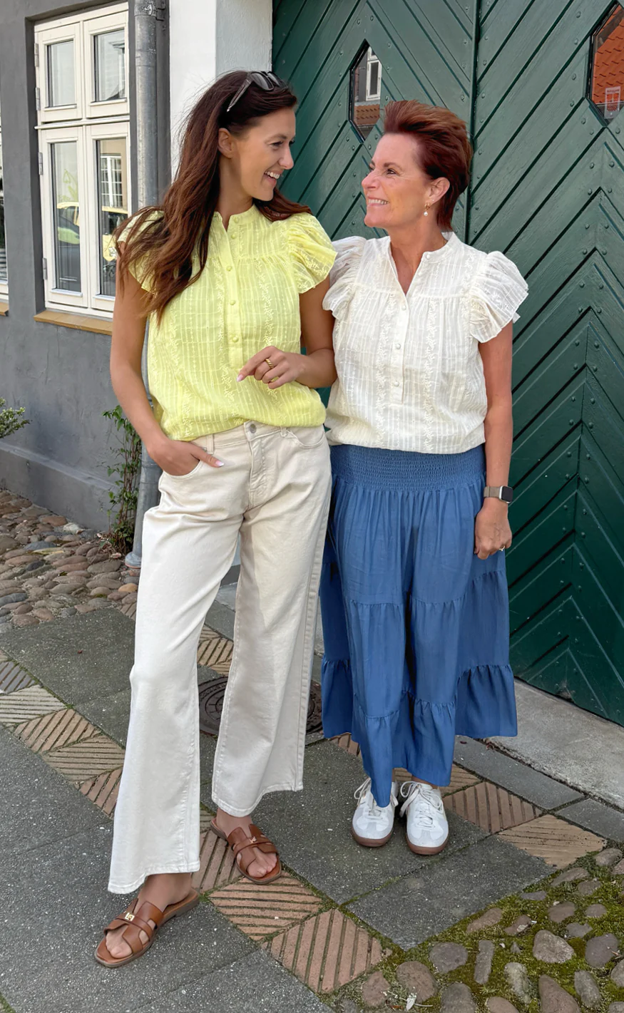 Say INA Copenhagen Top - Tania - Cream - Image 3