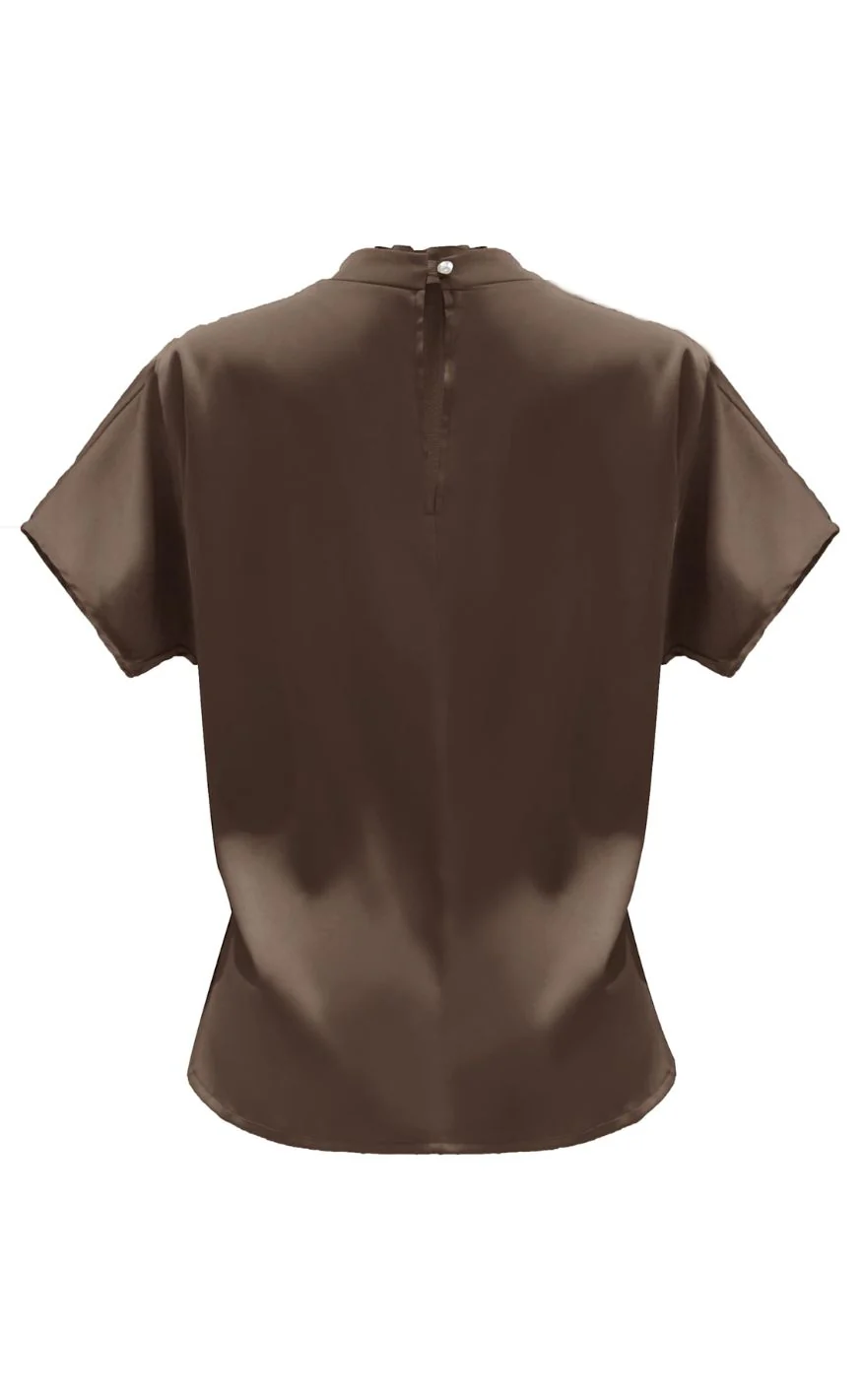 Liberte Bluse - Pip Pearl - Brown - Image 3