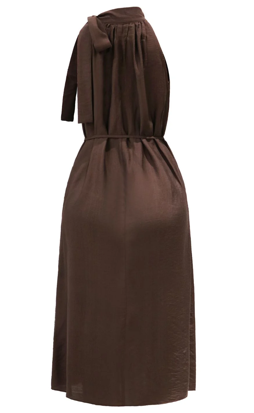 Liberté Kjole - Otelia - Dark Brown - Image 4