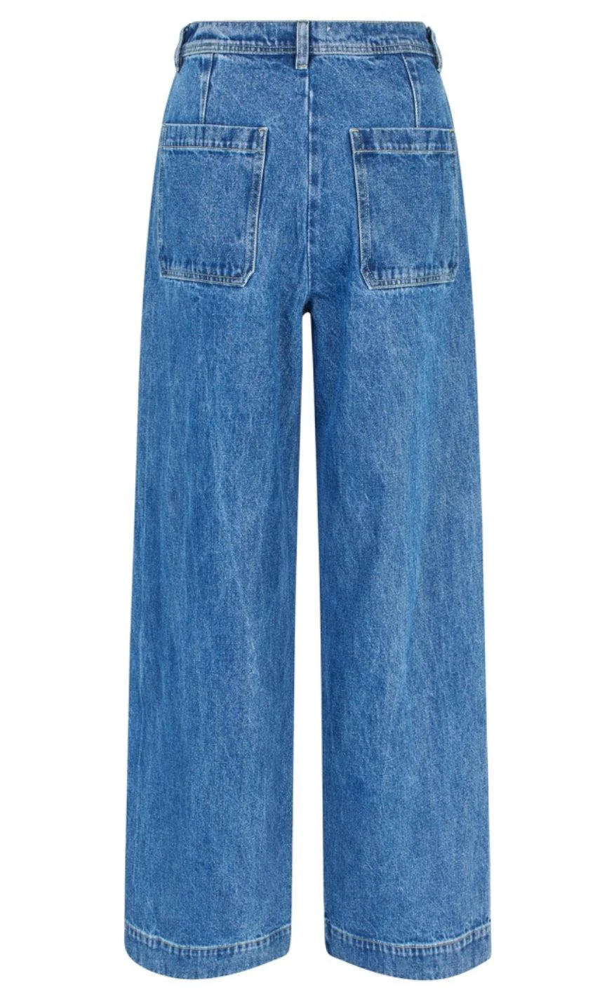 Lollys Laundry Bukser - Florida - Blue - Image 3