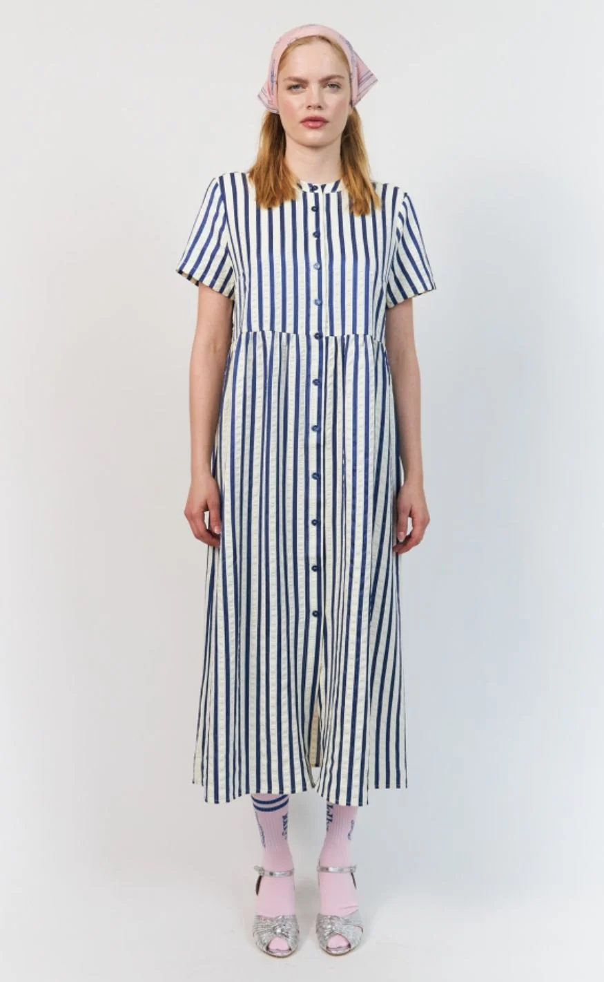 Lollys Laundry Kjole - AliyaLL Maxi - Blue - Image 2