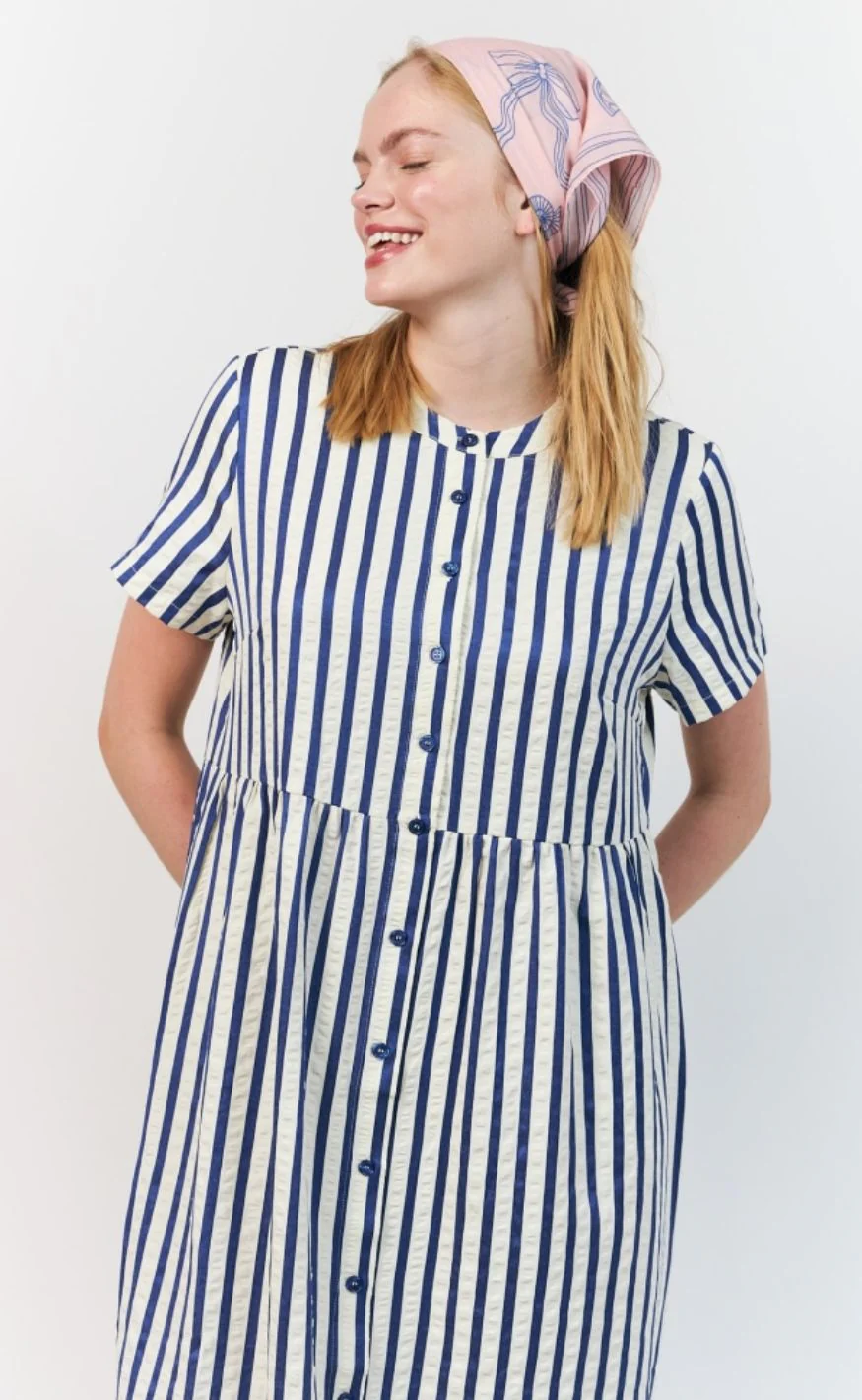 Lollys Laundry Kjole - AliyaLL Maxi - Blue - Image 4