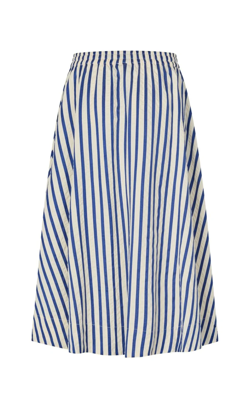 Lollys Laundry Nederdel - BristolLL Midi - Blue - Image 4