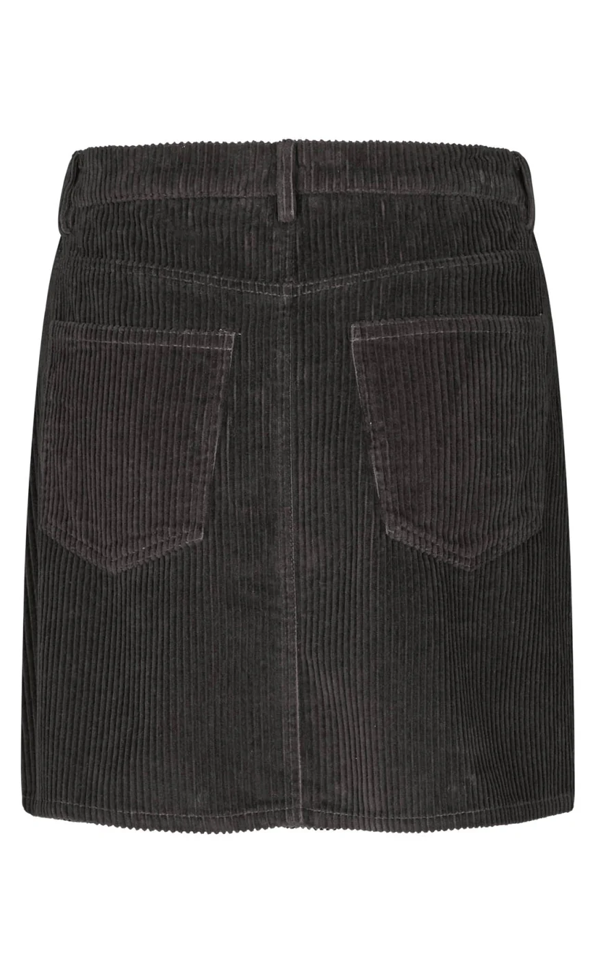 Lollys Laundry Nederdel - Eva LL - Dark Mokka - Image 6