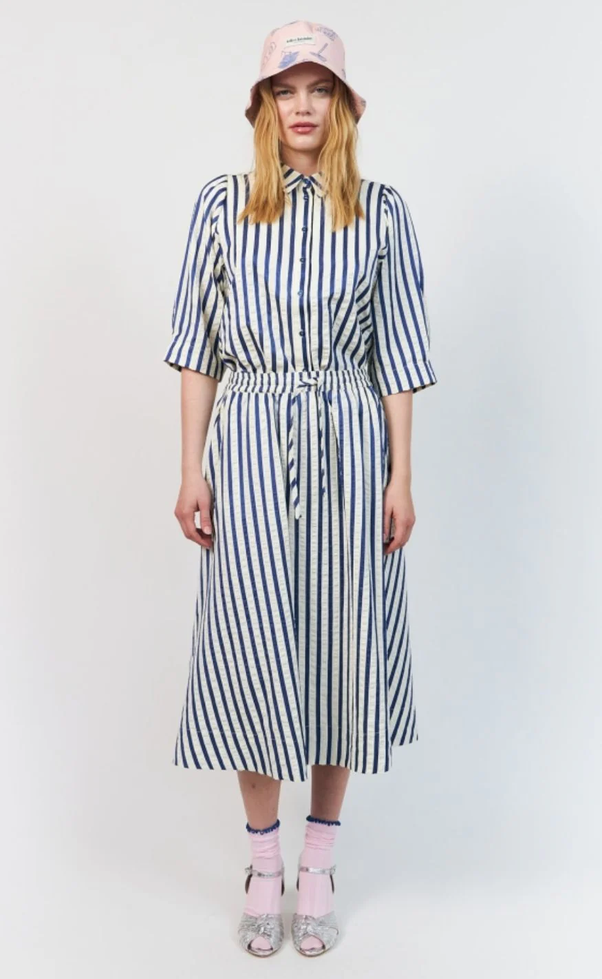Lollys Laundry Skjorte - BonoLL SS - Blue - Image 3