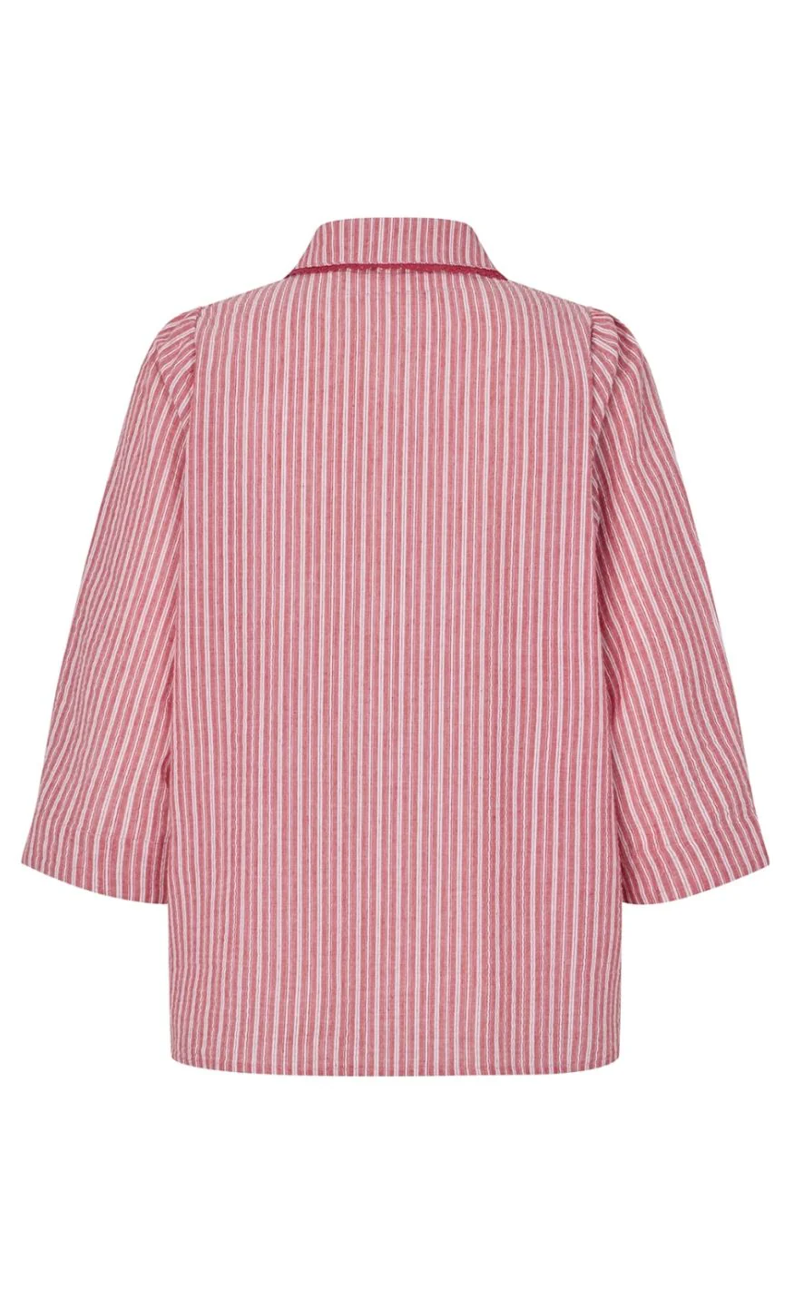 Lollys Laundry Skjorte - BonoLL SS - Red - Image 3