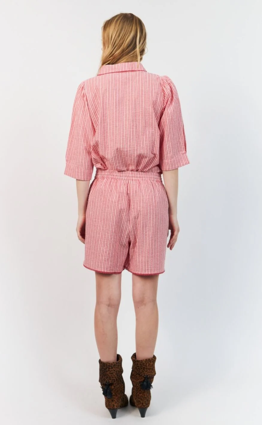 Lollys Laundry Skjorte - BonoLL SS - Red - Image 4