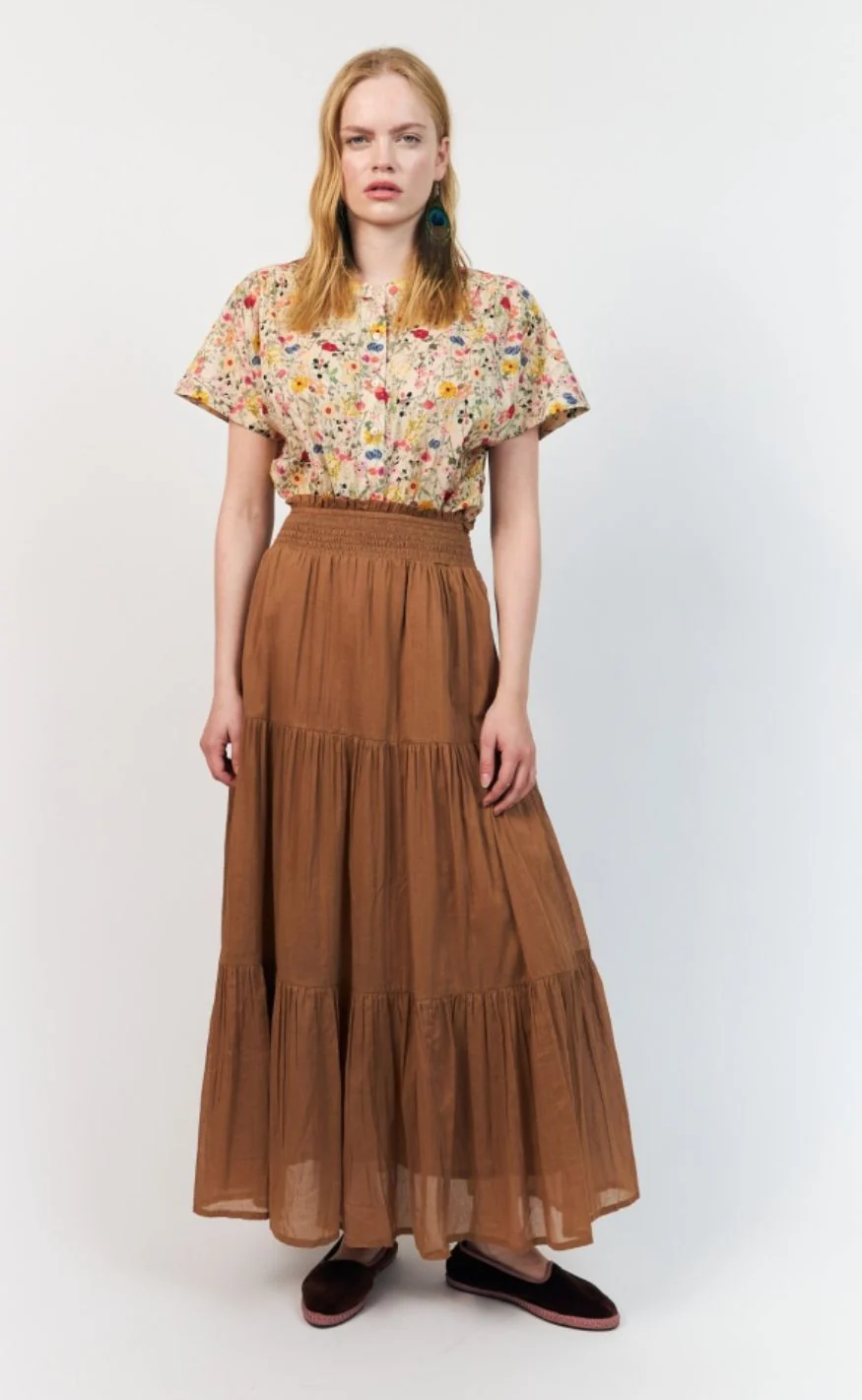 Lollys Laundry Skjorte - MyaLL SS - Flower Print - Image 2