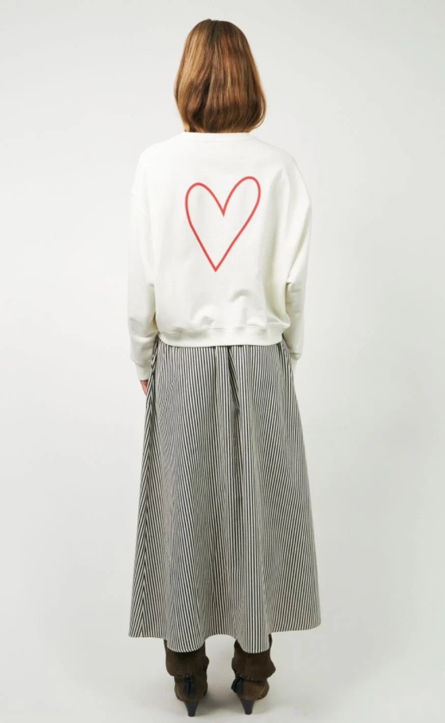 Lollys Laundry Sweatshirt - Sydney - Red - Image 2
