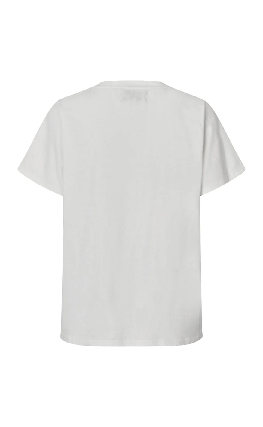Lollys Laundry T-shirt - RomaLL SS - White - Image 3