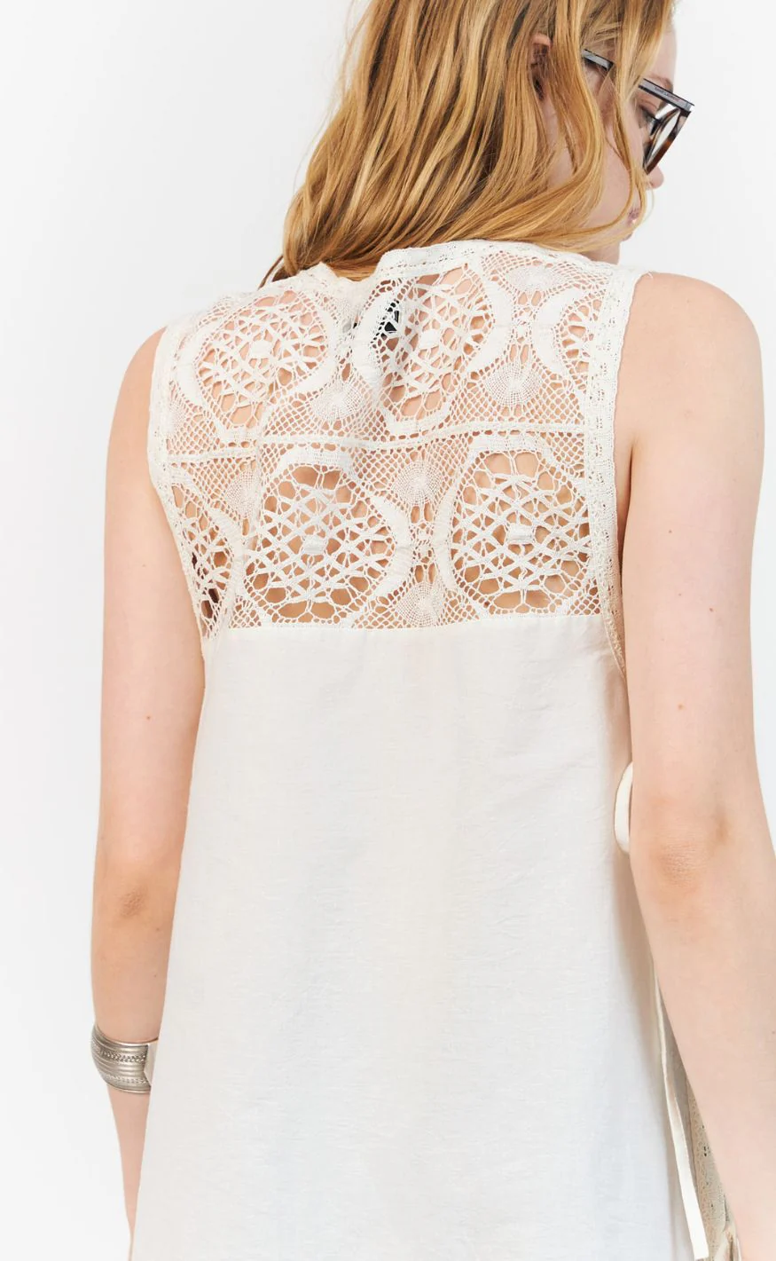 Lollys Laundry Top - BelloLL Long - White - Image 5