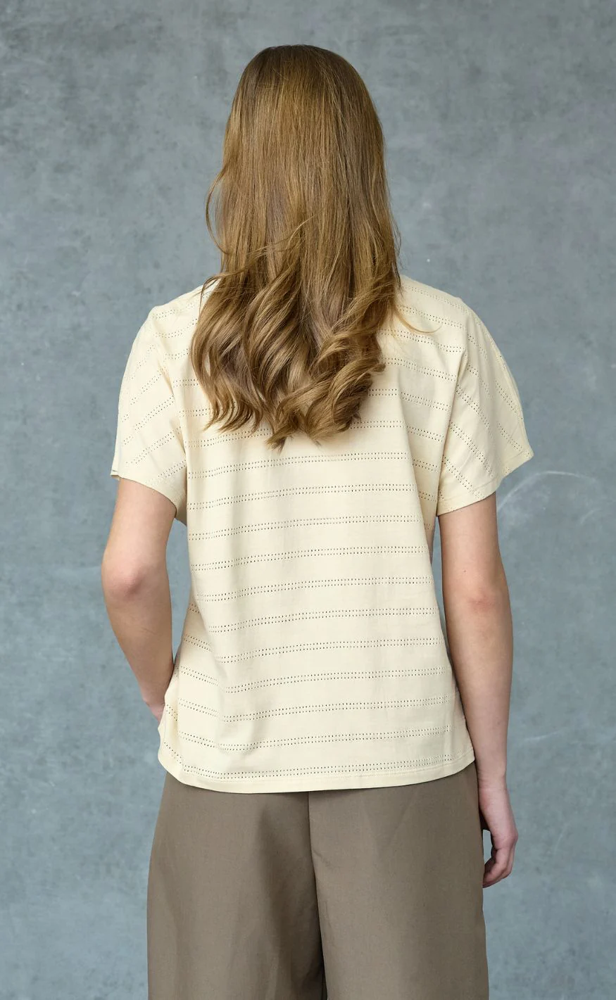 Love & Divine Bluse - Love1533 - Cream - Image 3