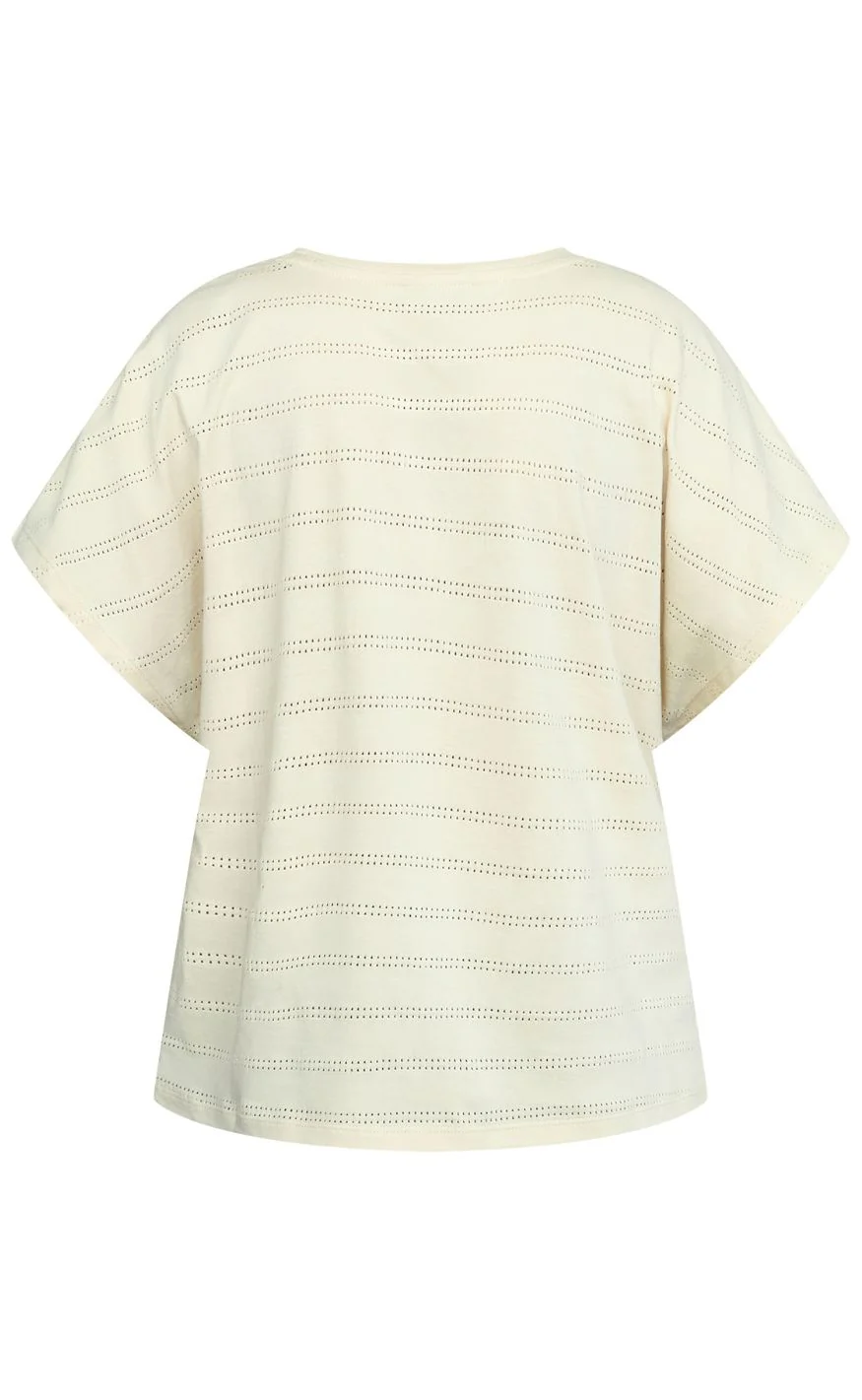 Love & Divine Bluse - Love1533 - Cream - Image 4