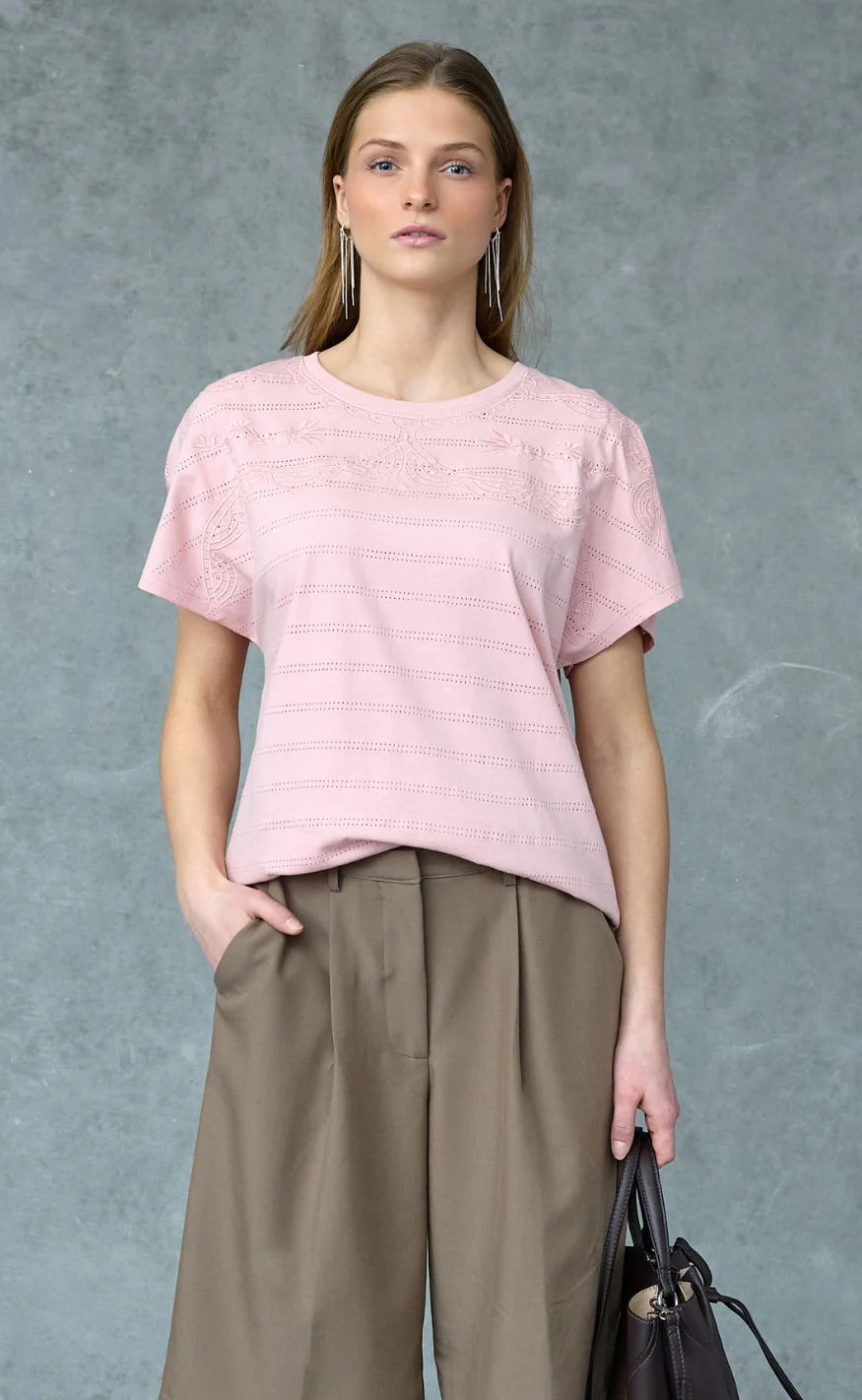 Love & Divine Bluse - Love1533 - Mauve - Image 2