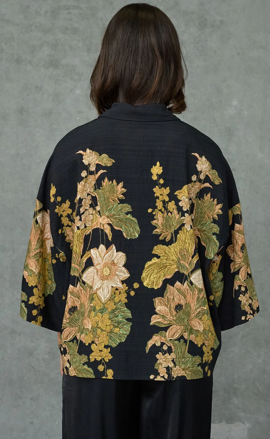Love & Divine Bluse - Love1553 - Black Paisley - Image 5