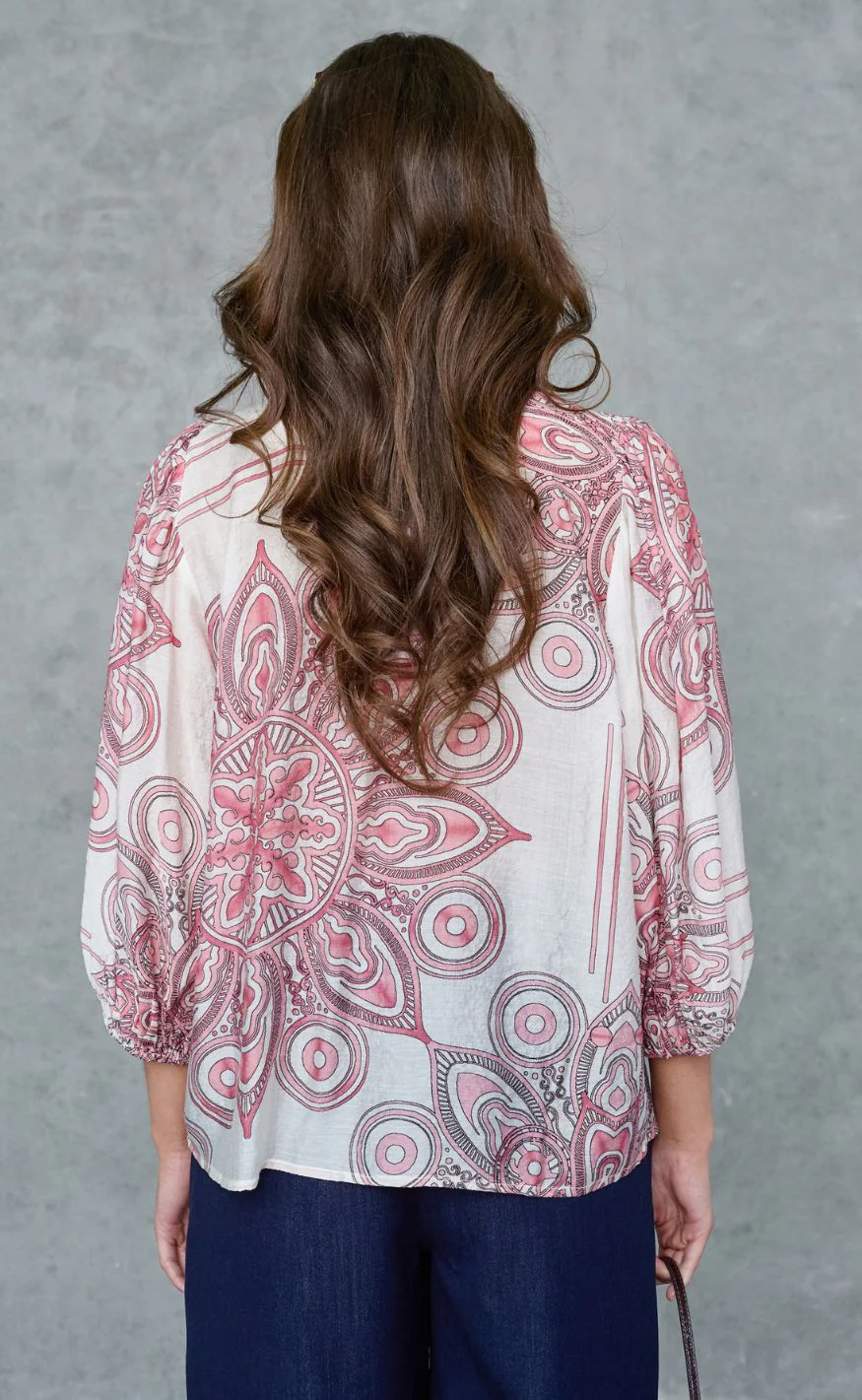 Love & Divine Bluse - Love1578 - Pink Paisley - Image 10