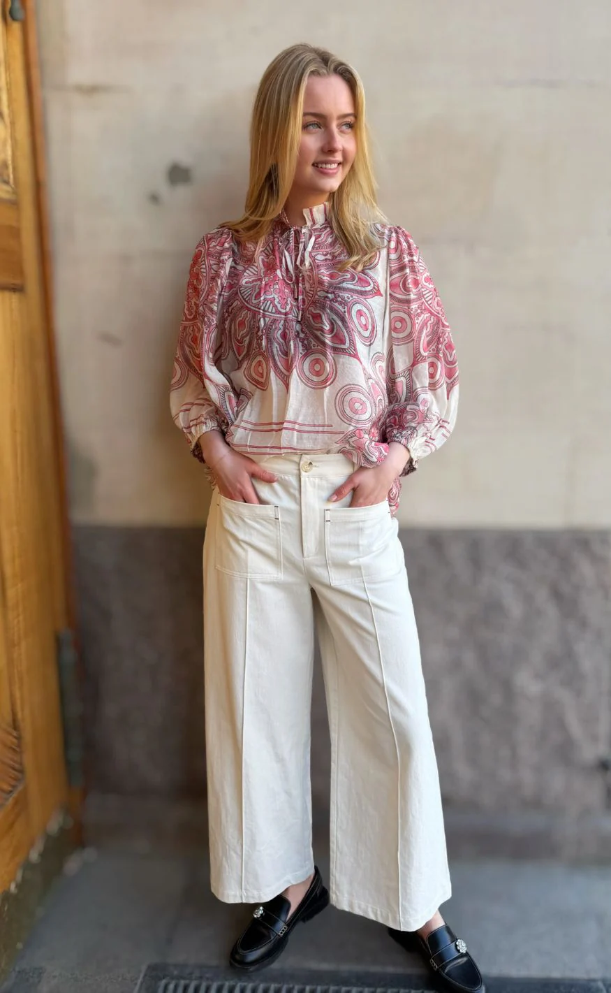 Love & Divine Bluse - Love1578 - Pink Paisley - Image 5