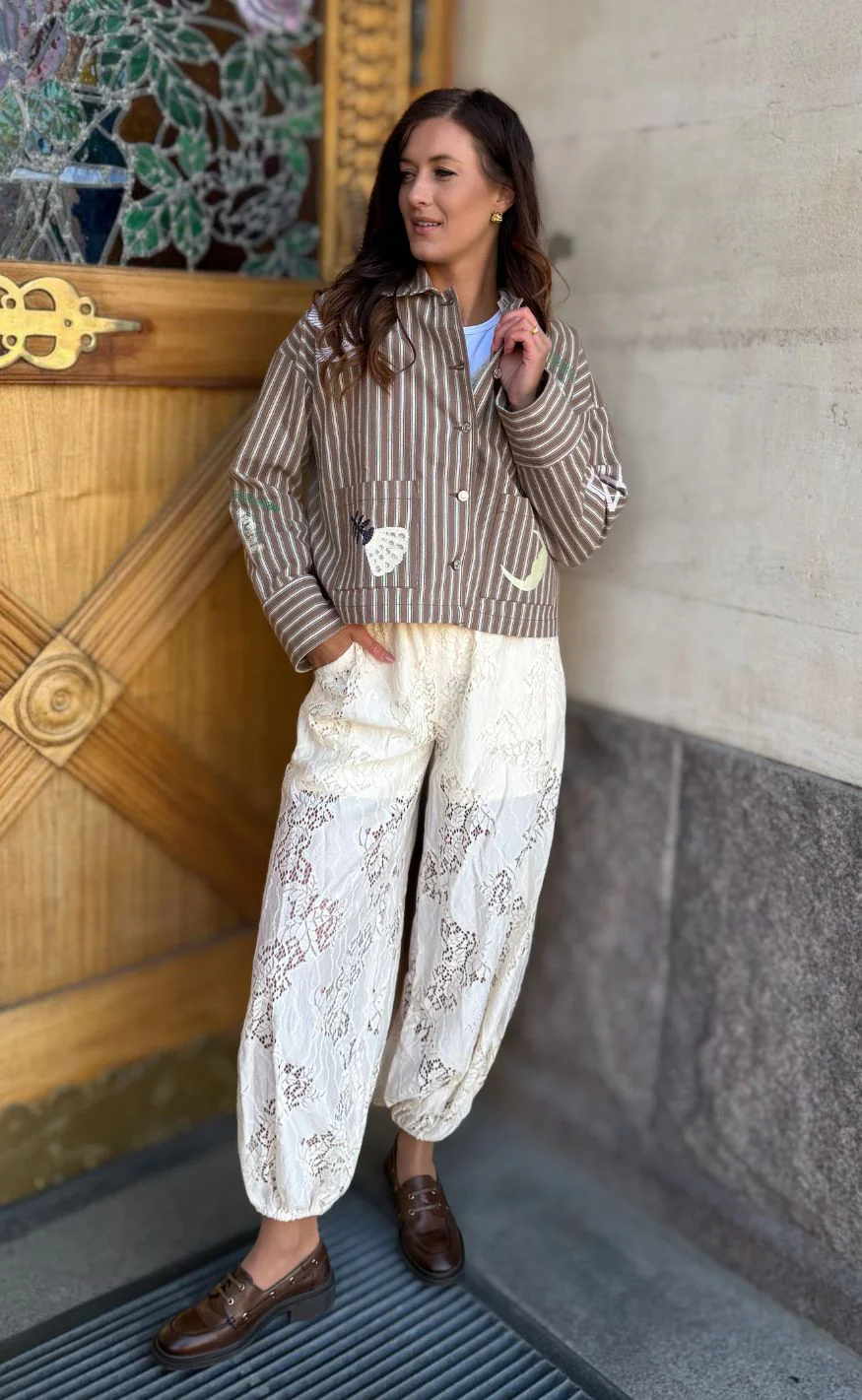 Love & Divine Jakke - Love1612 - Hazelnut - Image 5