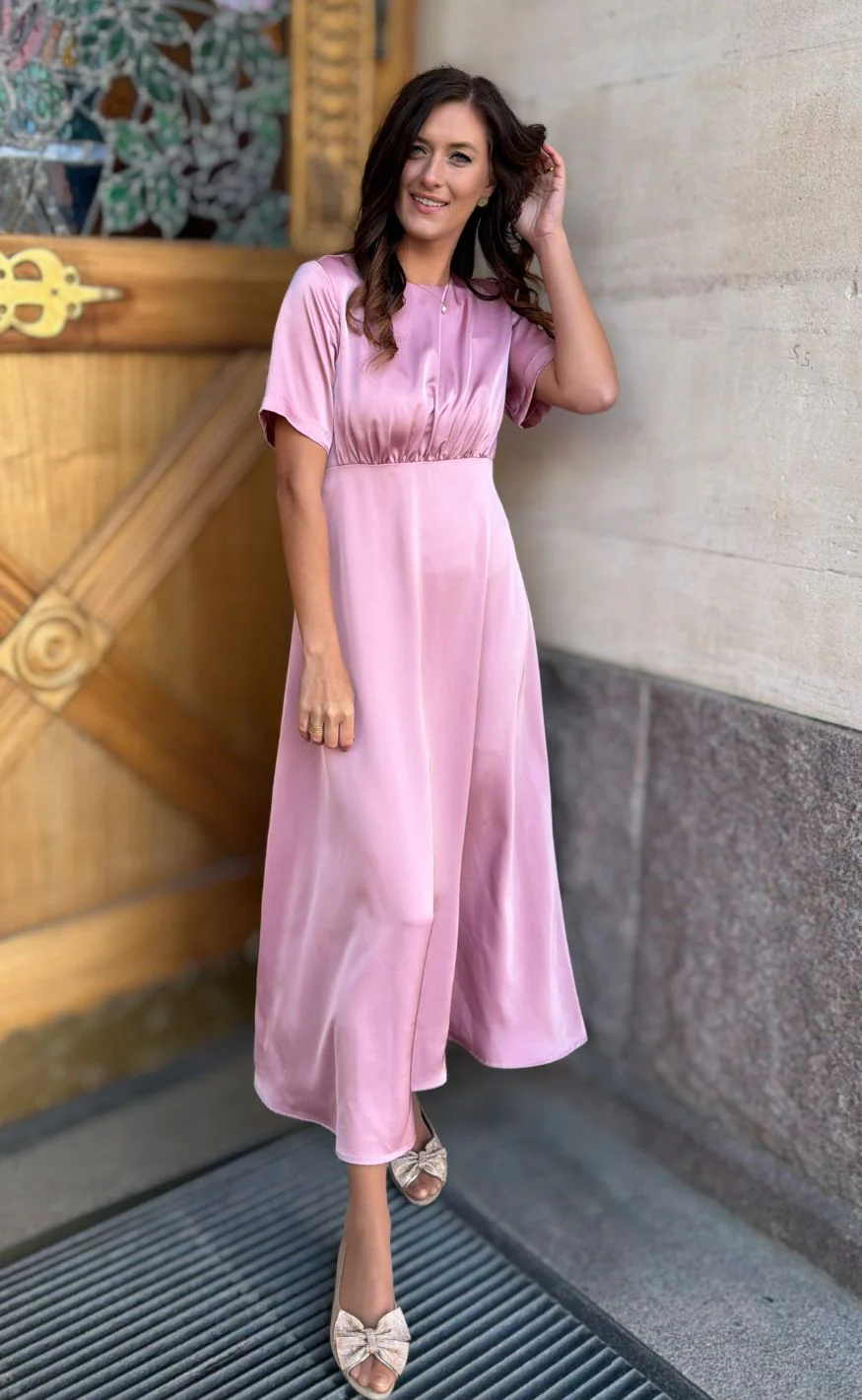 Love & Divine Kjole - Love1561 - Mauve - Image 3