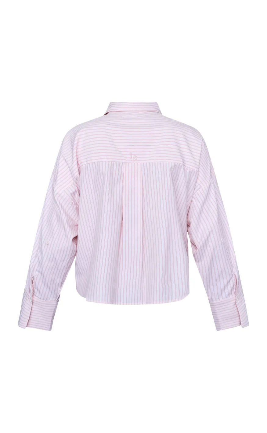 Love & Divine Skjorte - Love1495-1 - Cloud Pink Stripe - Image 11