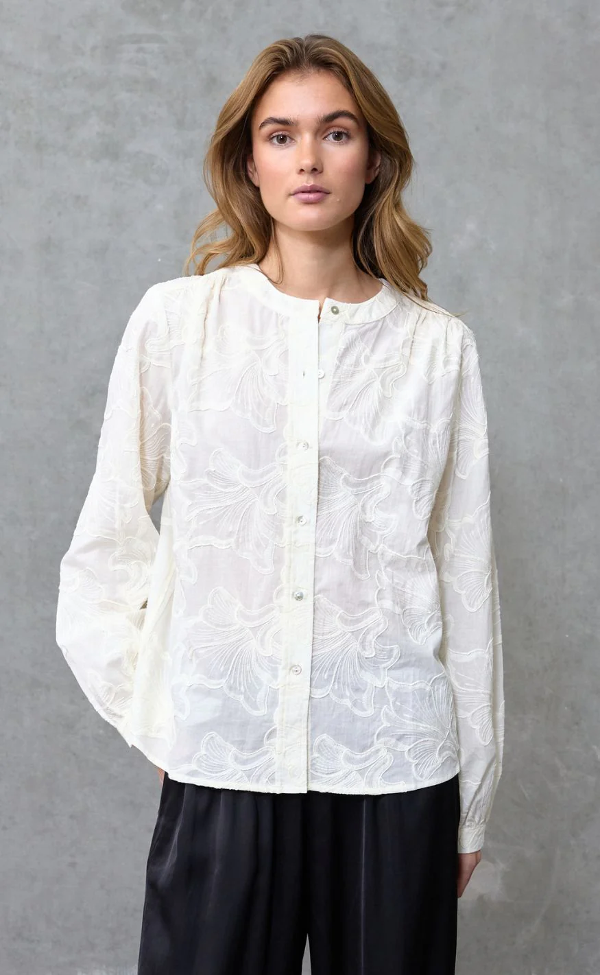 Love & Divine Skjorte - Love1519 - Cream - Image 2
