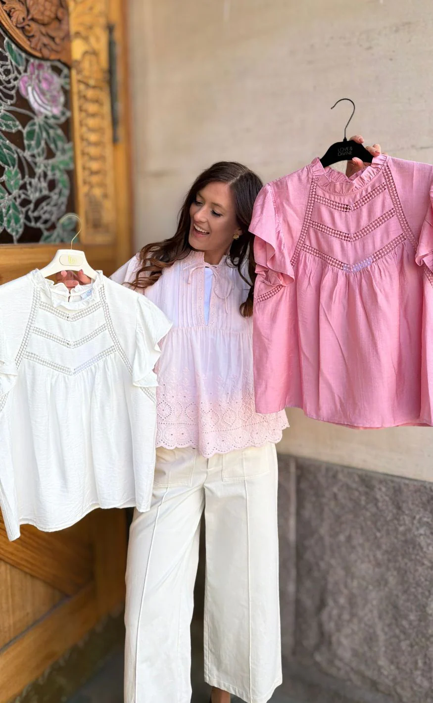 Love & Divine Top - Love1374 - Rosa - Image 4
