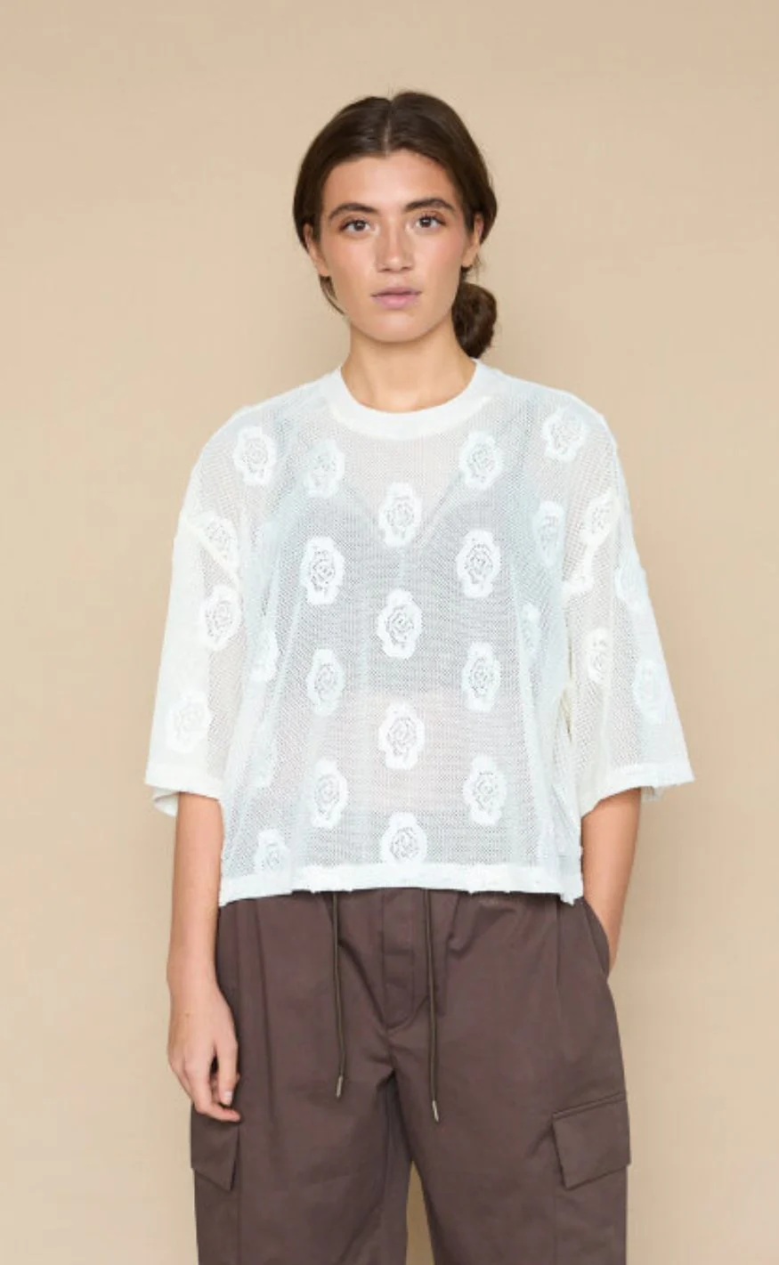 Love & Divine Top - Love1481 - Cream - Image 2