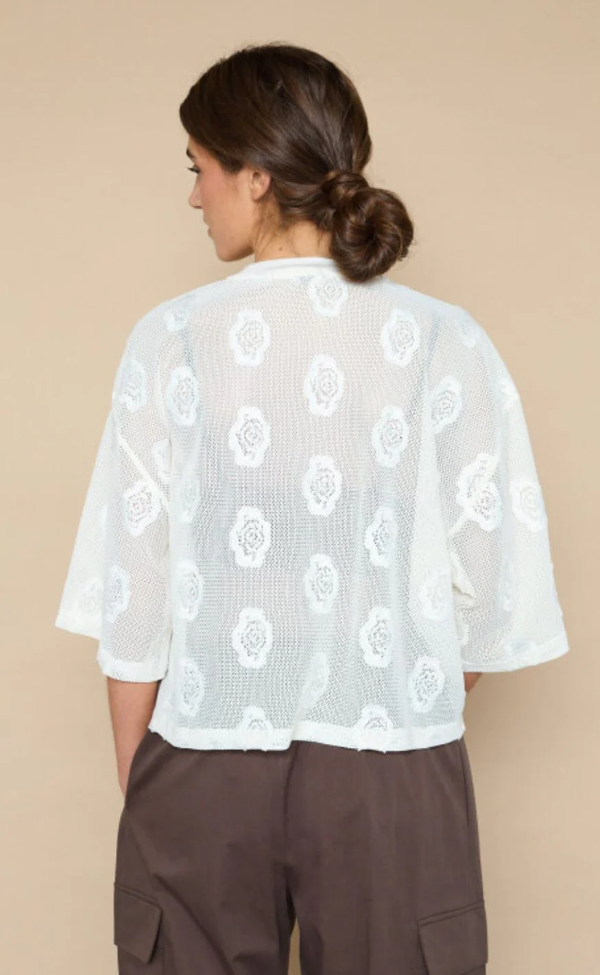 Love & Divine Top - Love1481 - Cream - Image 4